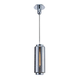 Mantra Jarras Lámpara de techo colgante cromo/grafito Ø17cm 6197