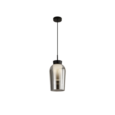 Mantra Nora Lámpara de techo colgante 1 Luz Negro/Mármol 8286