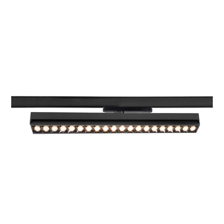 Luminaria Mantra Creta LED aluminio negro 3000 IP20 11cm