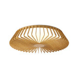Mantra Himalaya Ventilador Plafón LED 56W 3000K madera, beige, marrón 7967