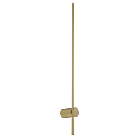 Aplique Mantra Tobago LED aluminio dorado 3000 IP20 Ø5,5cm