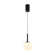 Lámpara de techo Mantra Puebla LED aluminio negro 3000 IP20 Ø12,5cm