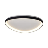 Mantra Niseko II Plafón LED triangular 61cm regulable 2700K-5000K negro 8634