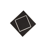 Mantra Dakla Aplique LED  negro 6428
