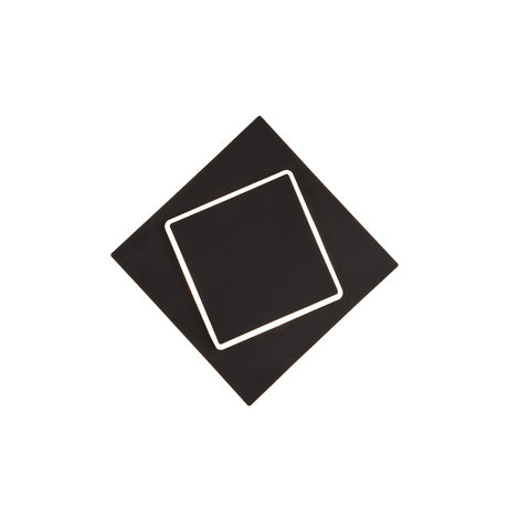 Mantra Dakla Aplique LED  negro 6428