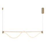 Mantra Fugaz Lámpara de techo colgante LED oro pintura 8952