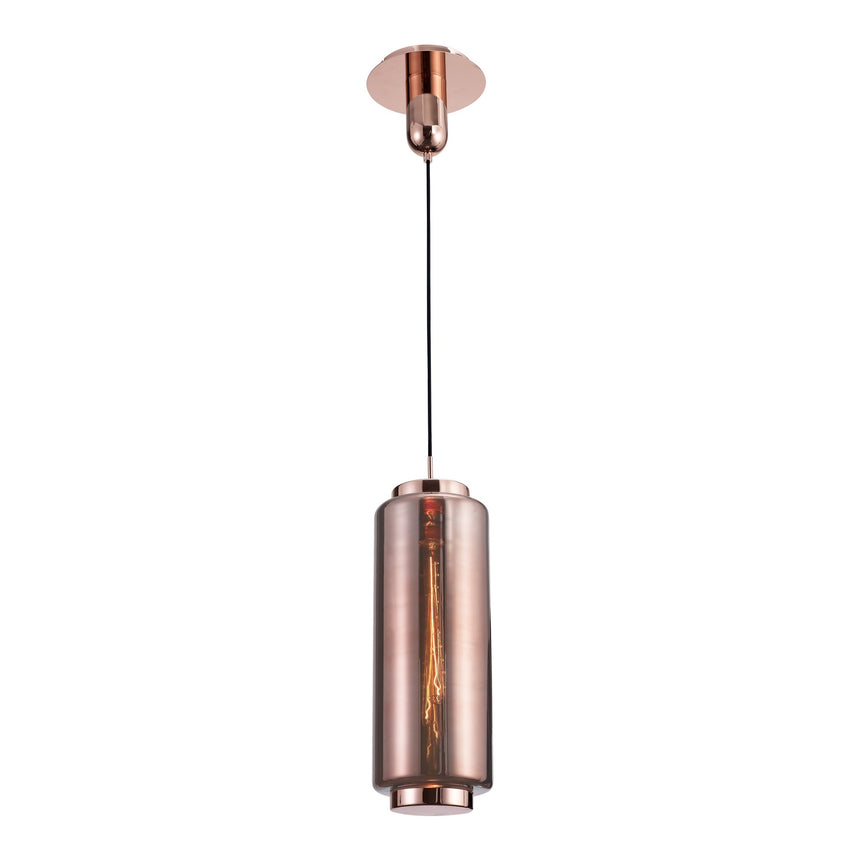 Mantra Jarras Lámpara de techo colgante cobre Ø17cm 6196