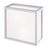 Mantra Utah Plafón exterior E27 2 Luces IP65 blanco — ref. 8379 (2)
