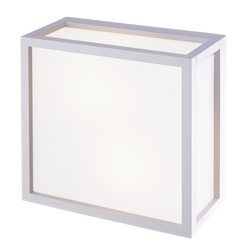 Mantra Utah Plafón exterior E27 2 Luces IP65 blanco — ref. 8379 (2)