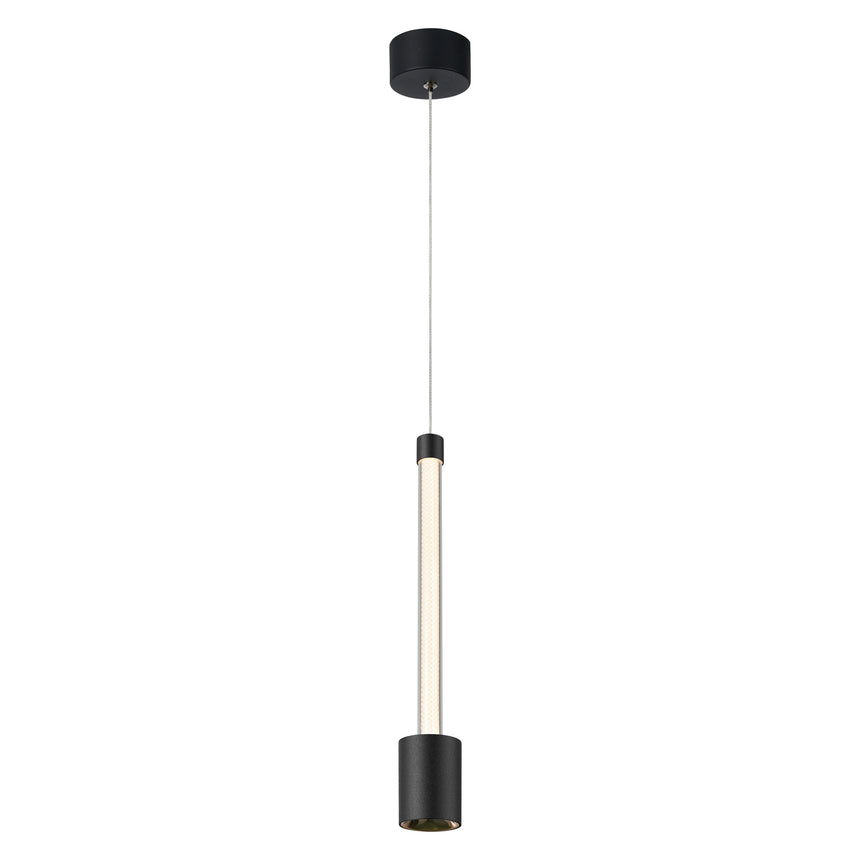Mantra Fugaz Lámpara de techo colgante LED 7W 3000K negro+oro rosa 8947