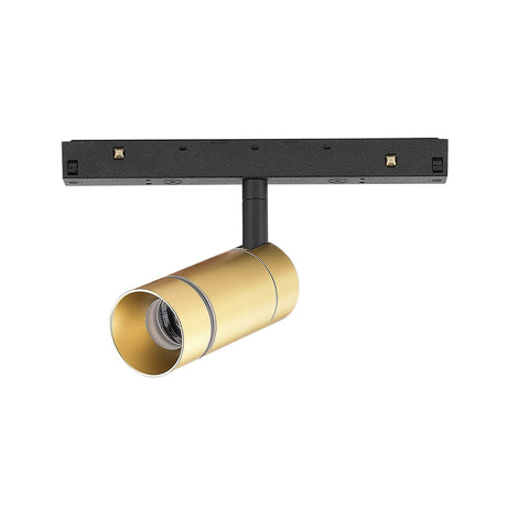 Luminaria Mantra Magneto LED aluminio dorado 3000 regulable IP20 12cm