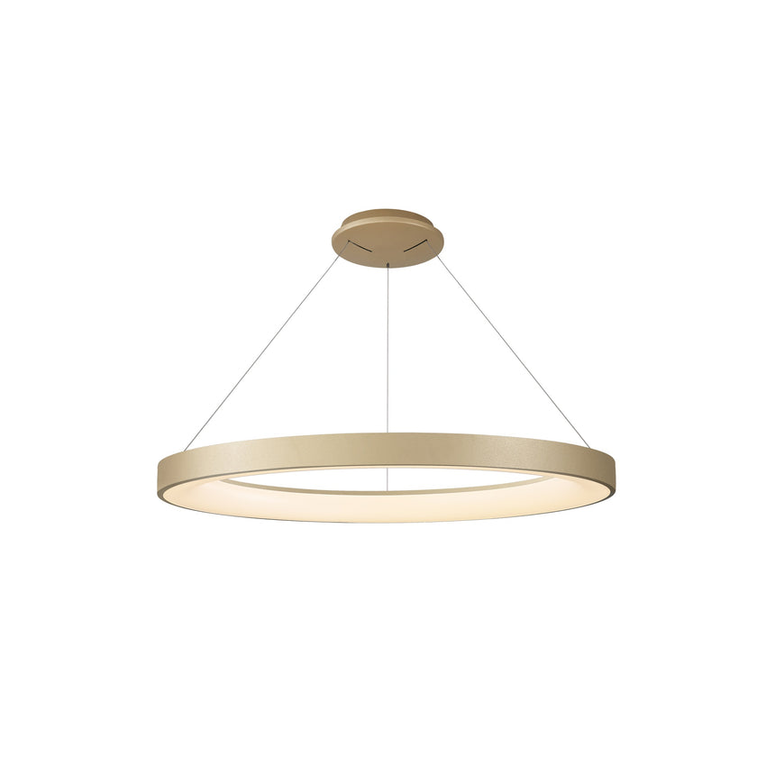 Mantra Niseko II Lámpara de techo colgante LED 65cm regulable 2700K-5000K oro 8573