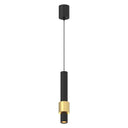 Lámpara de techo Mantra Clifton LED aluminio negro 3000 IP20 Ø5,8cm