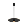 Mantra Nomada Lámpara de techo colgante LED negro/oro 8982