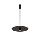 Mantra Nomada Lámpara de techo colgante LED negro/oro 8982