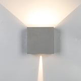 Mantra Davos XL Aplique exterior LED 2x10W 3000K IP65 gris oscuro 7435