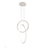 Mantra Kitesurf blanco Lámpara de techo colgante LED blanco 7191