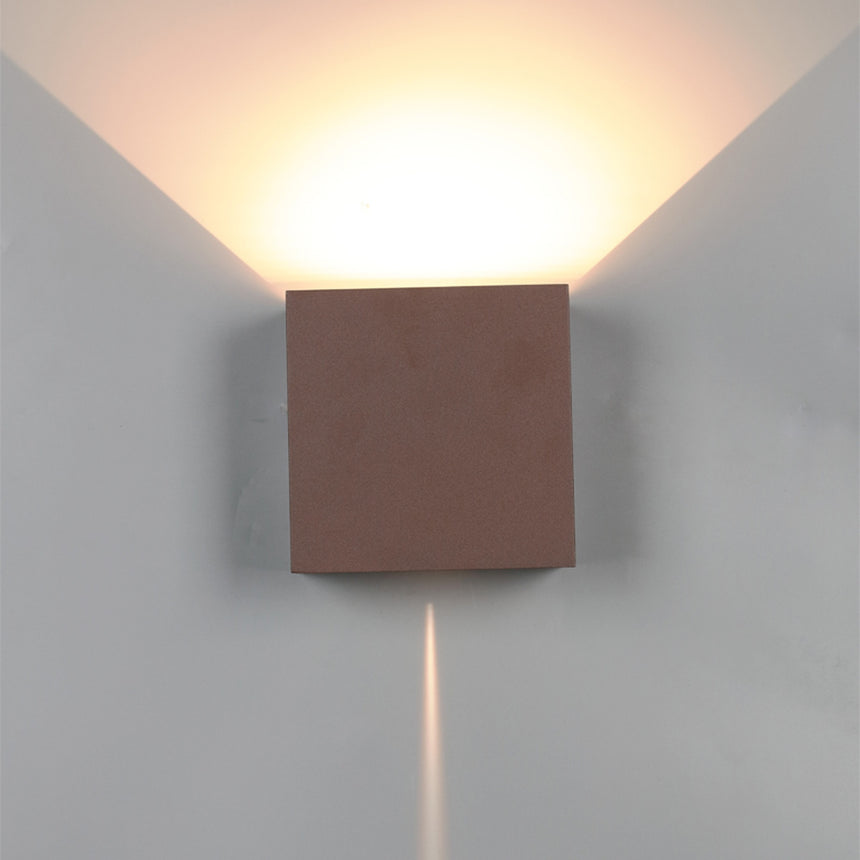 Mantra Davos Xl Aplique exterior LED 2*10W 4000K IP65 marrón 7654