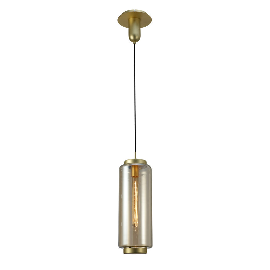 Mantra Jarras Lámpara de techo colgante bronce Ø17cm 6198