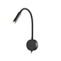 Mantra Boavista Aplique Lector LED  negro 6047