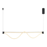 Mantra Fugaz Lámpara de techo colgante LED negro 8951