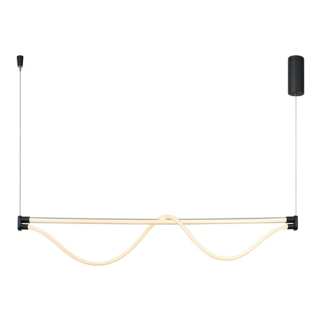 Mantra Fugaz Lámpara de techo colgante LED negro 8951