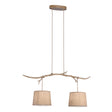 Mantra Sabina Lámpara de techo colgante imitación madera 6177