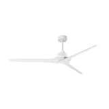 Ventilador de techo Mantra Brisa mini grande LED madera blanco 2700-5000 regulable IP44 Ø151cm