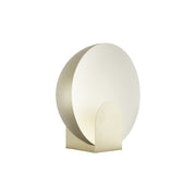 Lámpara de sobremesa Mantra Oculo LED acero dorado 3000 IP20 31cm