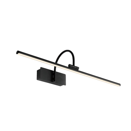 Aplique Mantra Paracuru LED aluminio negro 3000 IP20 14,5cm