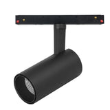 Empotrable Mantra Magneto aluminio negro 4000 IP20 Ø6,5cm