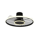 Ventilador de techo Mantra Soho LED acero negro 2700-5000 regulable IP20 Ø66cm