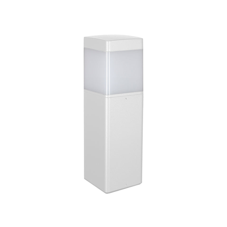 Baliza de exterior Mantra Chicago aluminio blanco IP65 35cm