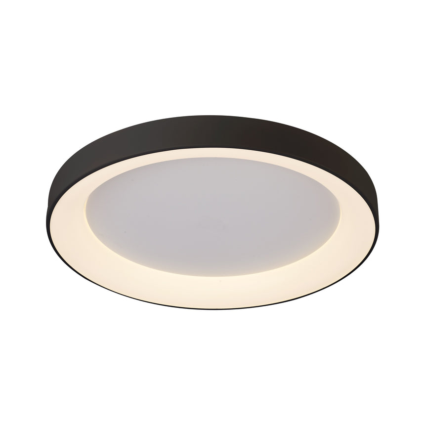 Mantra Niseko II Plafón LED 78cm regulable 2700K-5000K negro 8640