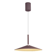 Lámpara de techo Mantra Calice grande LED aluminio marrón 3000 IP20 Ø48cm
