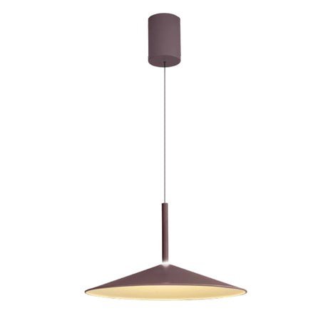 Lámpara de techo Mantra Calice grande LED aluminio marrón 3000 IP20 Ø48cm
