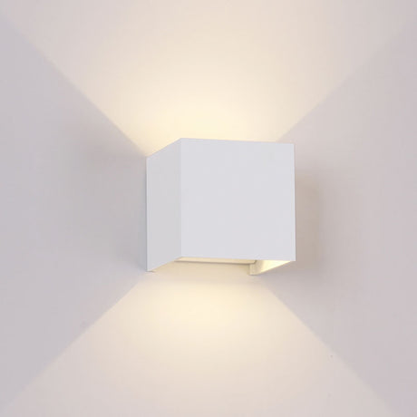 Mantra Davos Aplique exterior LED  IP54 beige, blanco 7648