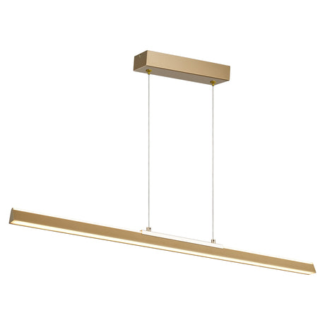 Mantra Lineal Lámpara de techo colgante LED 36W 3000K 91cm oro 8958