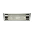 Plafón Mantra Tube LED cristal gris oscuro 4000 IP20 7,5cm