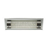 Plafón Mantra Tube LED cristal gris oscuro 4000 IP20 7,5cm
