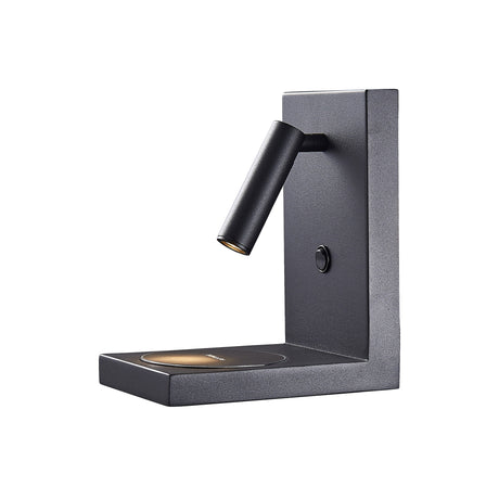 Mantra Zanzibar Aplique Cargador Inducción   negro 6752