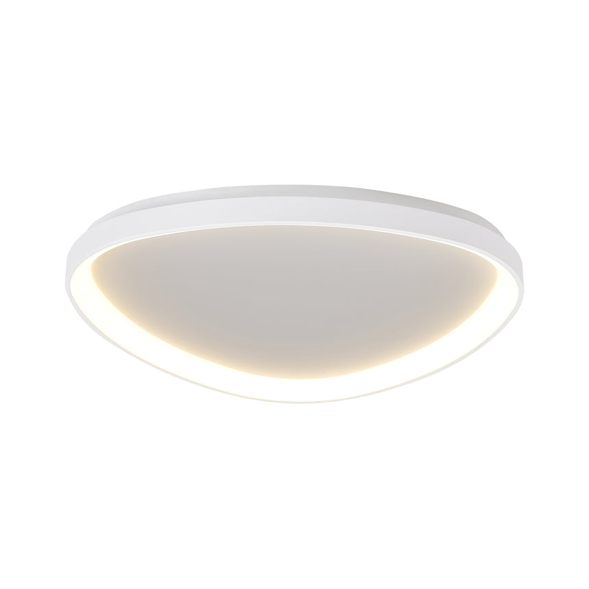 Mantra Niseko II Plafón LED triangular 61cm regulable 2700K-5000K blanco 8633
