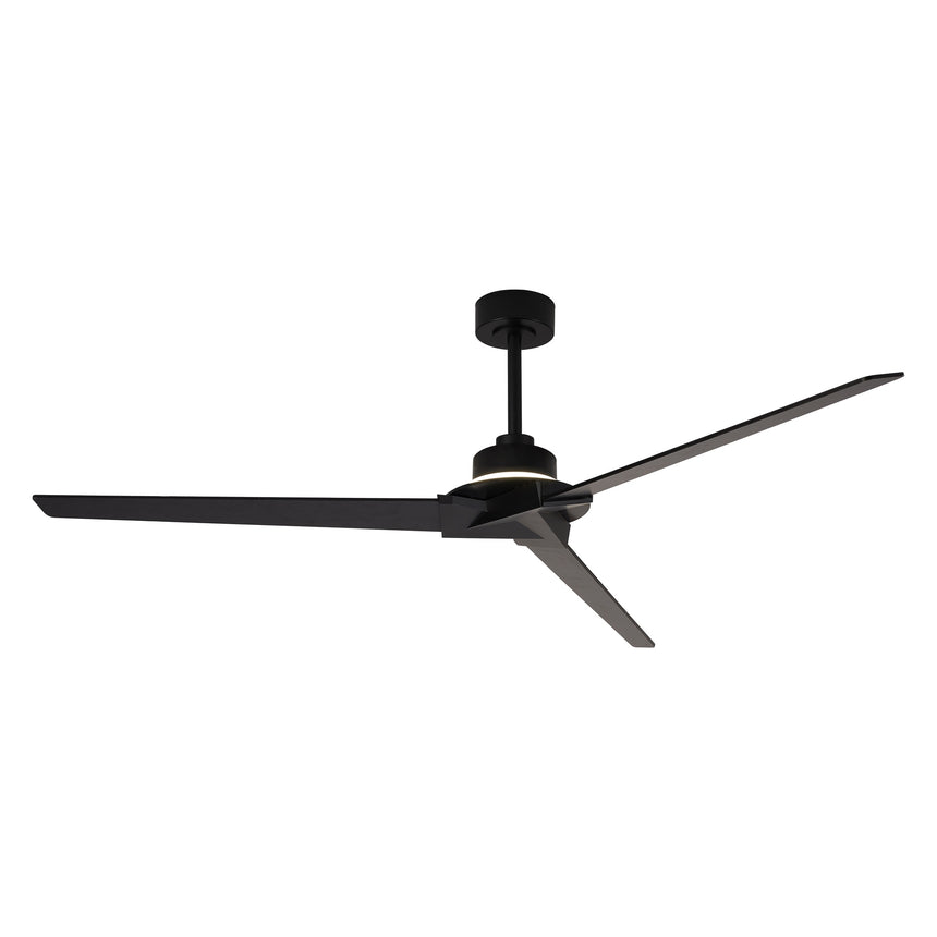 Ventilador de techo Mantra Brisa grande LED madera 2700-5000 regulable IP44 Ø177cm