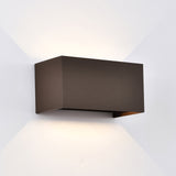 Mantra Davos Aplique exterior LED 4x6W 4000K IP54 marrón 7822