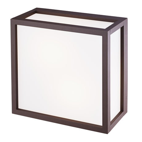 Mantra Utah Plafón exterior E27 2 Luces IP65 corten 8380