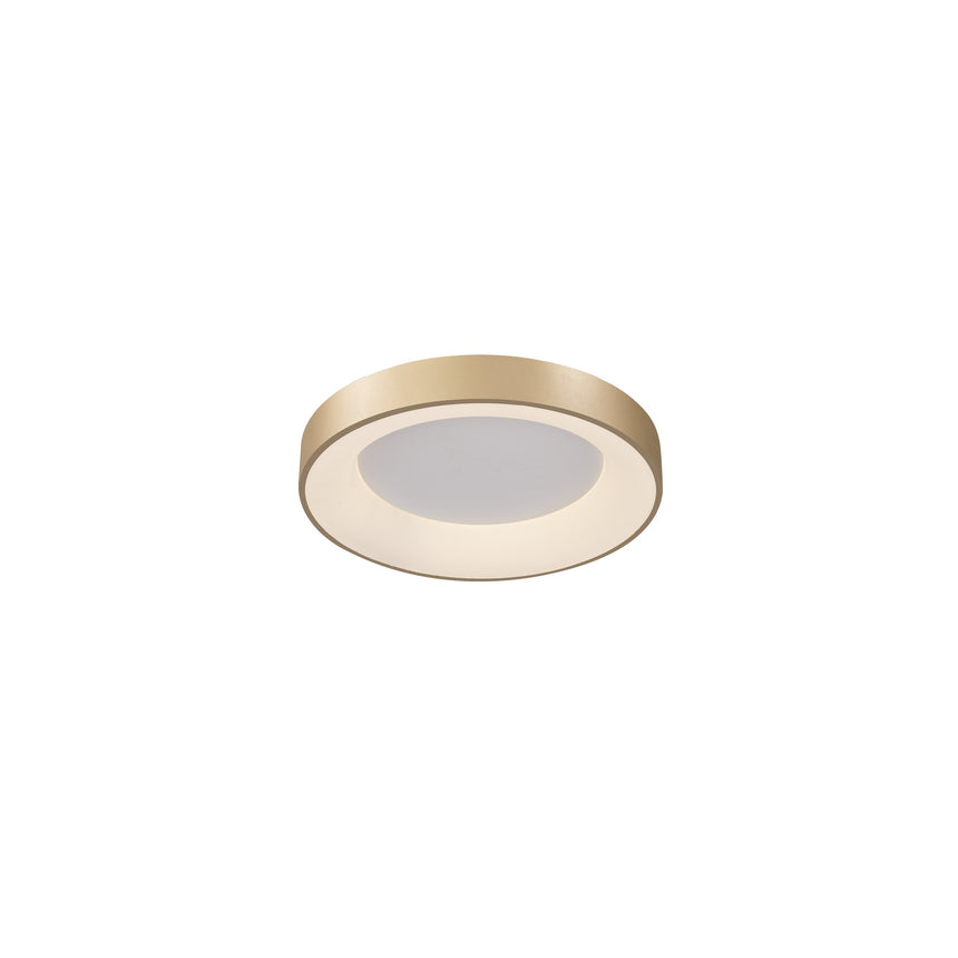 Mantra Niseko II Plafón LED 38cm regulable 2700K-5000K oro 8585