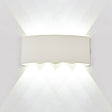 Aplique de exterior Mantra Arcs LED aluminio beige 3000 IP54 9cm