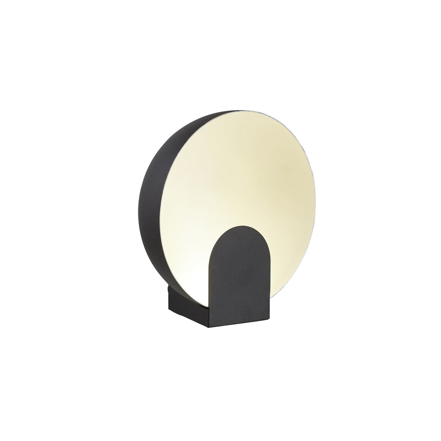 Lámpara de sobremesa Mantra Oculo LED acero negro 3000 IP20 20,6cm
