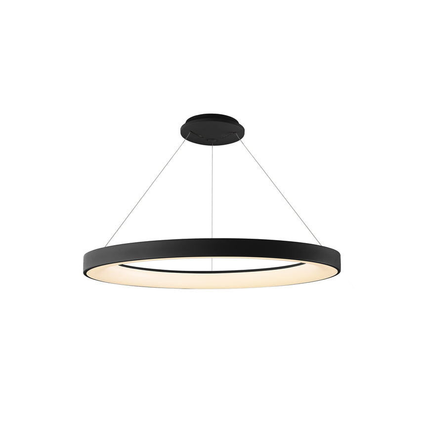 Mantra Niseko II Lámpara de techo colgante LED 65cm regulable 2700K-5000K negro 8571