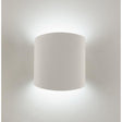 Mantra Asimetric Aplique redondo blanco 6221